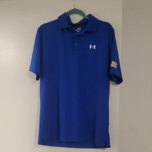 Under Armour Men's Royal Blue Polo Shirt